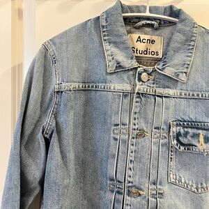 Acne Studios Tab Water Denim Jacket
